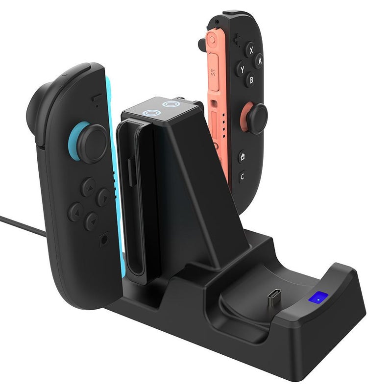 For Switch2pro Controller Charging Stand,For Switch2 Console Charging,Type-C,For Joy-Con Magnetic Charg 3-in-1 - Image 5